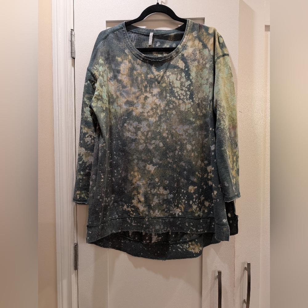 Z Supply Oversized Weekender Tunic Top Sweatshirt,L